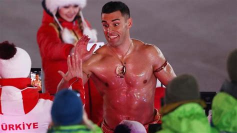 Winter Olympics 2018 Tonga Shirtless Flag Bearer Pita Taufatofua Frame By Frame Sporting