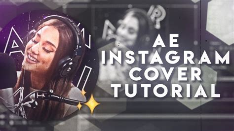 Instagram Cover Tutorial - After Effects (AE) - YouTube