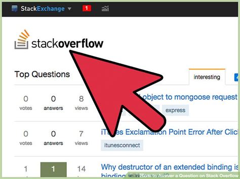 How To Answer A Question On Stack Overflow 7 Steps