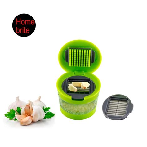 New Mini Mill Garlic Grater2 Stainless Steel Blades 4x4mm And 4x16mm