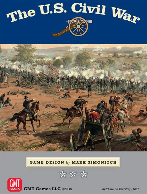 Juegos de la mesa redonda. The U.S. Civil War ~ Juego de mesa • Ludonauta.es