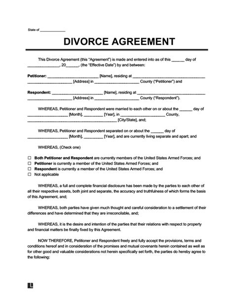 Printable Alabama Divorce Papers Printable World Holiday