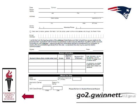 Form 2 is the employee. PPT - Gwinnett County Public Schools Parent Portal ...