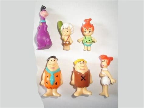 The Flintstones Figurines Set Hanna Barbera Frigeo Figures