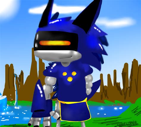 Mecha Sonic By Shadowtails Derol On Deviantart
