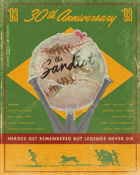 The Sandlot 30th Anniversary Posterspy