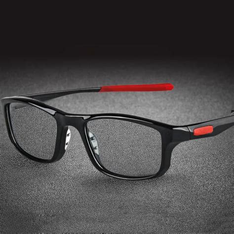 tr90 square glasses frame men vintage sports eyeglasses women optical myopia prescription