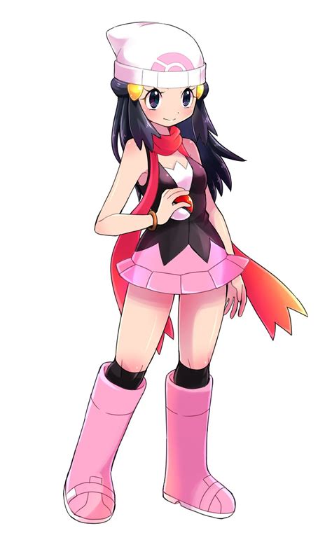 Dawn Pokemon Characters Pokemon Trainer Dawn Anime Trainers Wonder Girls Videogames Tennis