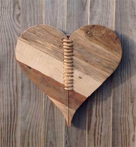 Driftwood Heart Wood Art Wood Diy Wood Crafts