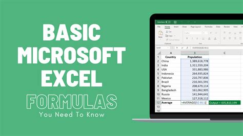 What Are The 7 Basic Excel Formulas Leia Aqui What Are The 10 Basic