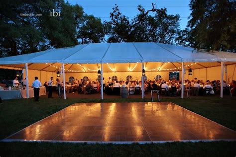 Backyard Wedding In Lodi Backyard Wedding Reception Tent Dance Floor