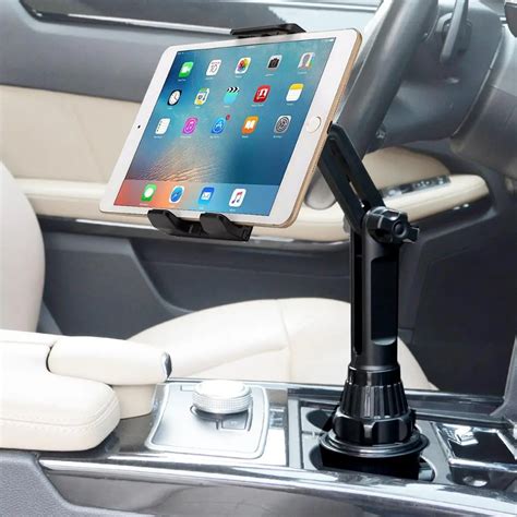 Universal 360 Car Cup Holder Tablet Automobile Mount Cradle For Apple