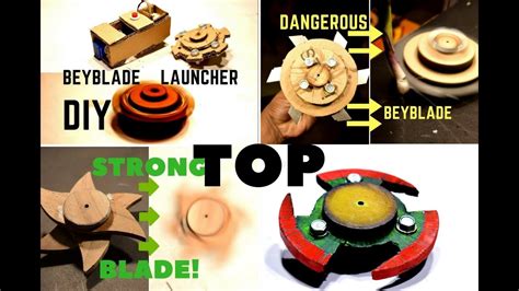 How To Make A Cardboard Beyblade And Launcher