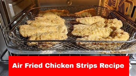 It's crispy, juicy, and delicious. Air Fried Chicken Breast Strips Recipe, Power Air Fryer ...
