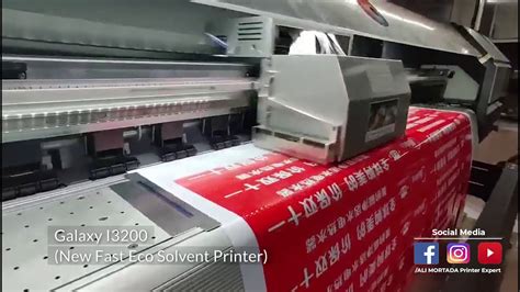 Galaxy I3200 Eco Solvent Printer 01 Youtube