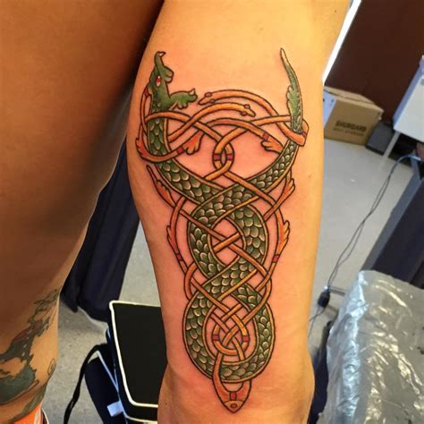 Viking, norse, and celtic tattoo (they're very closely related) is rich with symbolism, superstition, warrior gods, and powerful animal motifs. 95+ Best Viking Tattoo Designs & Symbols - 2019 Ideas