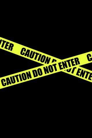 Feel free to download, share. Caution Tape iPhone Wallpaper Download | Iphone wallpaper ...