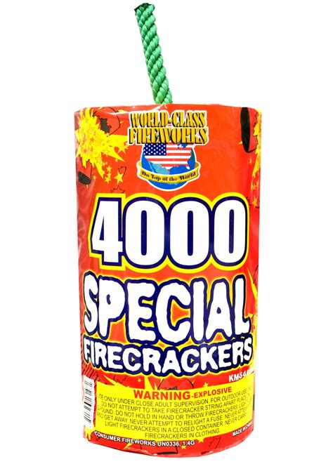 4000 Special Firecrackers Superior Fireworks Retail