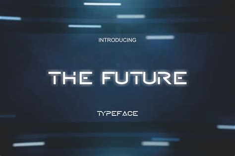 The Future Typeface Typeface Best Script Fonts Font Bundles