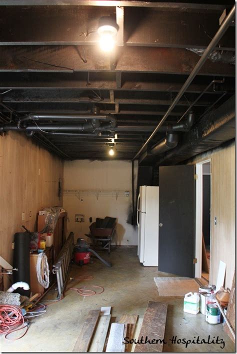 Picturesque design what color to paint basement ceiling for exposed. painting an industrial ceiling black