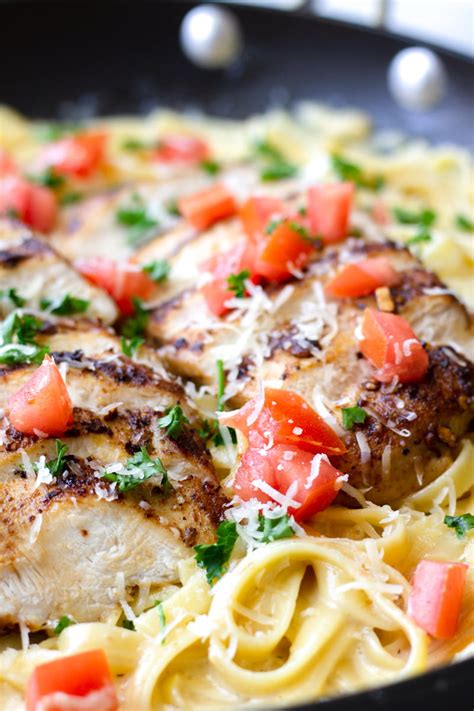 I threw this recipe together just the other evening. Creamy Cajun Chicken Alfredo - Cooking For My Soul