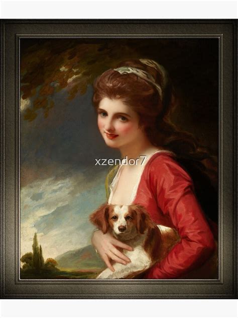 Lady Hamilton As Nature By George Romney Old Masters Reproduction