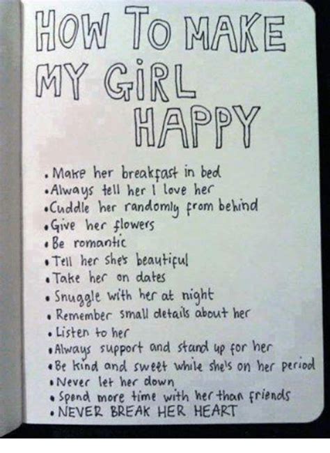 I love you my dear. How to MAKE MY GIRL HAPPY Make Her Break Past in Bed ...