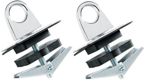 The new bullring retractable truck bed anchor. Truck Bed Stake Pocket Chrome Anchor Points (Qty 2) Draw ...