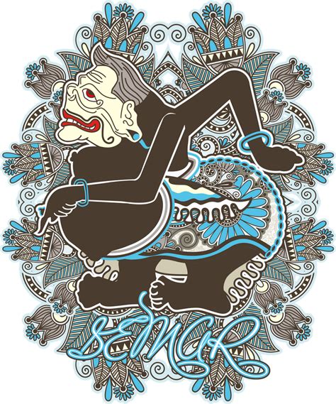 Background Vector Gunungan Wayang Siluet - Gudang Gambar Vector PNG