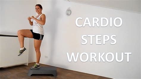 10 Minute Steps Cardio Workout Routine At Home Youtube