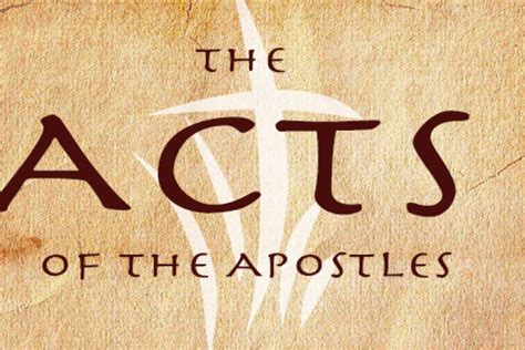 Acts Of The Apostles Archives Living Hope Opc