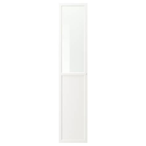 Oxberg Panelglass Door Birch Veneer 15 34x75 58 Ikea