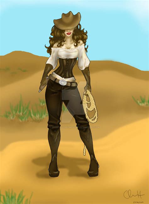 Cowgirl By Crystallinecimorene On Deviantart