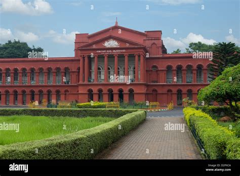 Facade Of A Courthouse Karnataka High Court Bangalore Karnataka