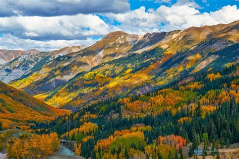Fall Colors At Red Mountain Pass San Juan Mountains Colorado By Rick