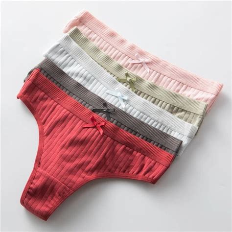 Women Panties Secret G String Underwear Fashion Thong Sexy Cotton Panties Ladies G String Soft