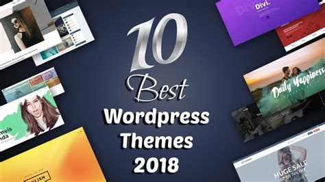 Top 10 Best And Responsive Wordpress Themes 2019 Youtube