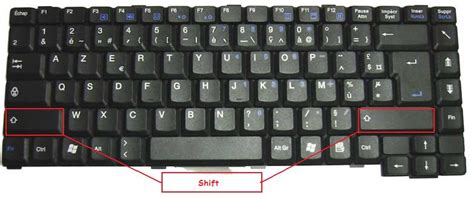 Relevezvous Prononcer Je Pense Touche Majuscule Clavier Asus