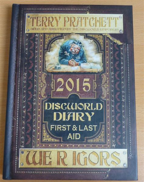Terry Pratchett 2015 Discworld Diary We R Igors New And Unused In 2020