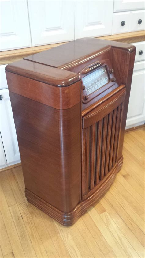 Vintage Philco Radio Cabinet Etsy