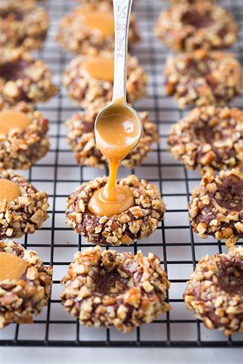Salted Caramel Turtle Thumbprint Cookies Cooking Classy Best