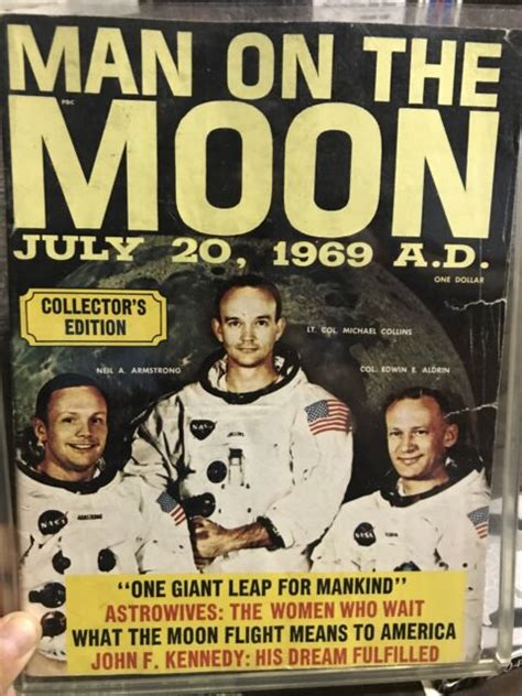 man on the moon july 20 1969 a d collector s edition magazine ebay