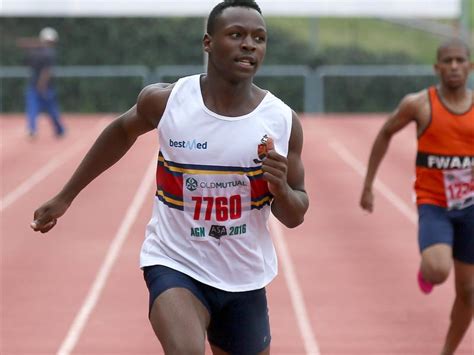 Tuks Schoolboy Munayi 18 Qualifies For Olympic Games Rekord East