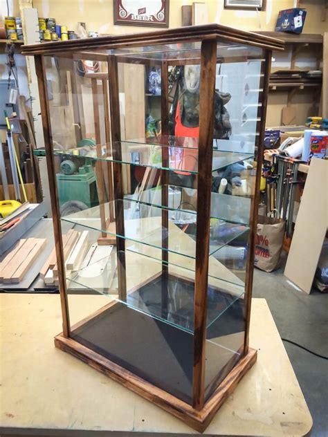 Handmade Glass Display Case Made With Exotic Tiger Wood Chameleon