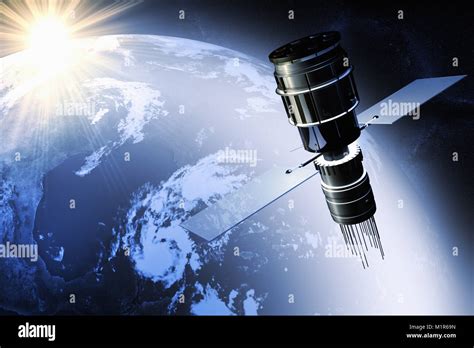 Satellite Image Earth Sun Hi Res Stock Photography And Images Alamy
