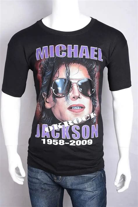 Michael Jackson Shirt Swag Stylish Tie Dye Black Star Shirt Loose Dance