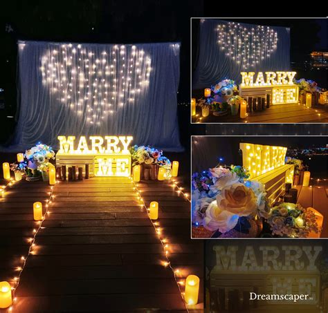 Romantic Proposals At Sentosa Dreamscaper Singapore Prop Rental
