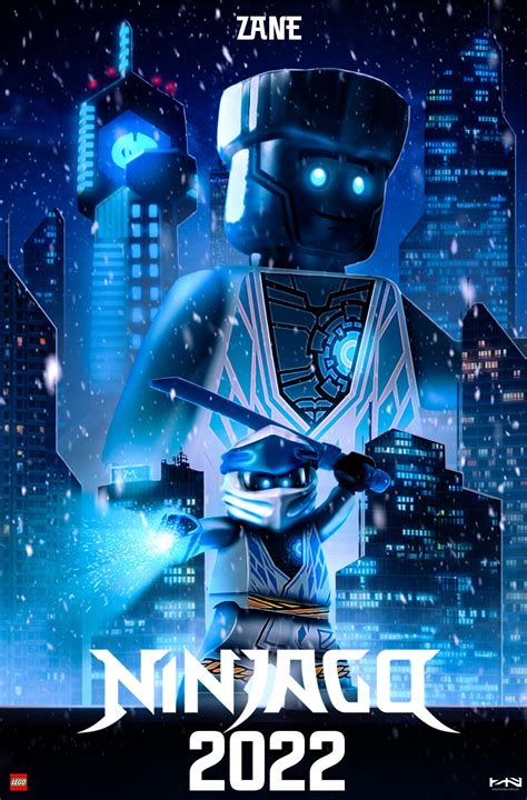 Hamada Ninja Ninjago Zane Evo 2022 Poster