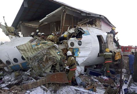 12 Killed Dozens Hurt After Plane Crashes In Kazakhstan