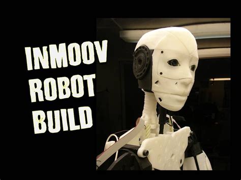 Building Humanoid Robot Head 3d Printed Inmoov Youtube